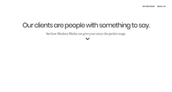 Desktop Screenshot of modernmediausa.com